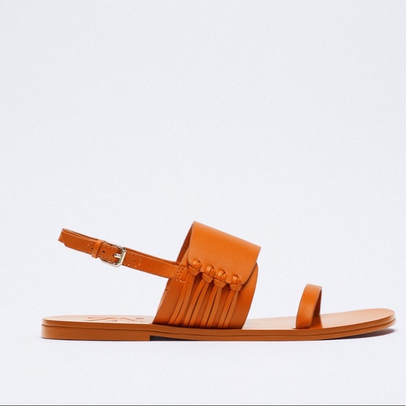 Sold❌ Zara leather flats - Picture 3 of 12